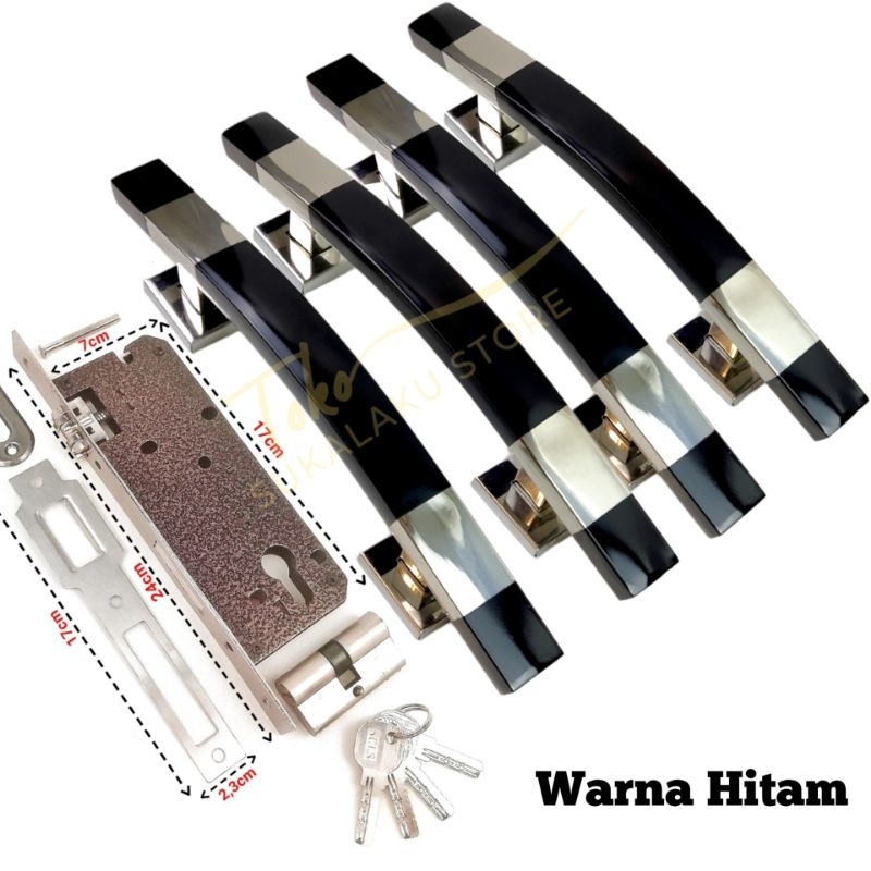 Jual Model terbaru handle pintu rumah model sabit lengkung/gagang pintu