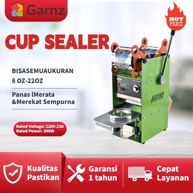 Jual Mesin Sealer Cup QM 8oz, 10oz, 11oz, 12oz, 14oz, 16oz, 18oz, 20oz ...