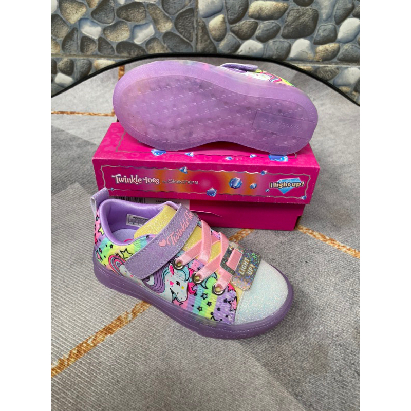 Sepatu skechers twinkle online toes