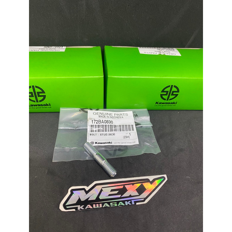 Jual BAUT MUR TANAM BLOK BORING KRENGKES KNALPOT KAWASAKI NINJA R NINJA ...