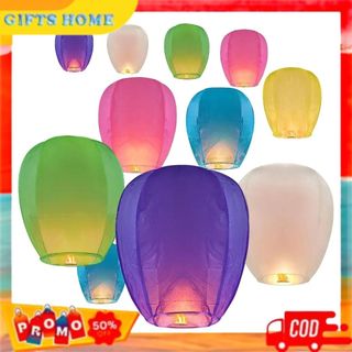 Jual Lampion Terbang 1 Pcs Flying Sky Lanterns Lentera Terbang 