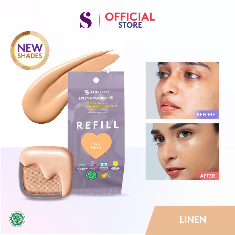 Jual REFILL SOMETHINC COPY PASTE SHADE LINEN | Shopee Indonesia