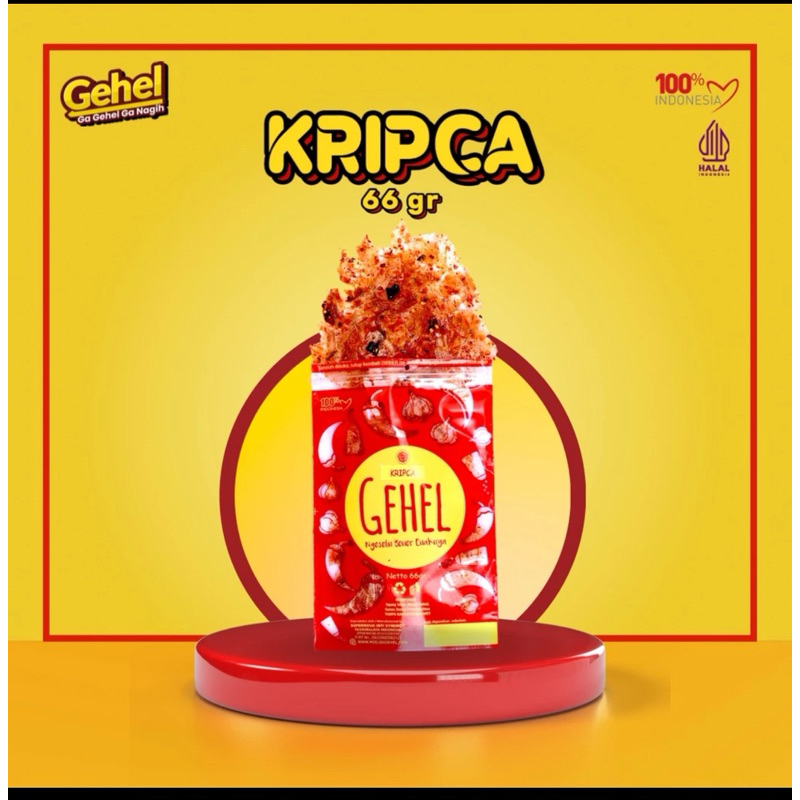 Jual Gehel Kripca 66gr - Makanan Ringan (Grosir) | Shopee Indonesia