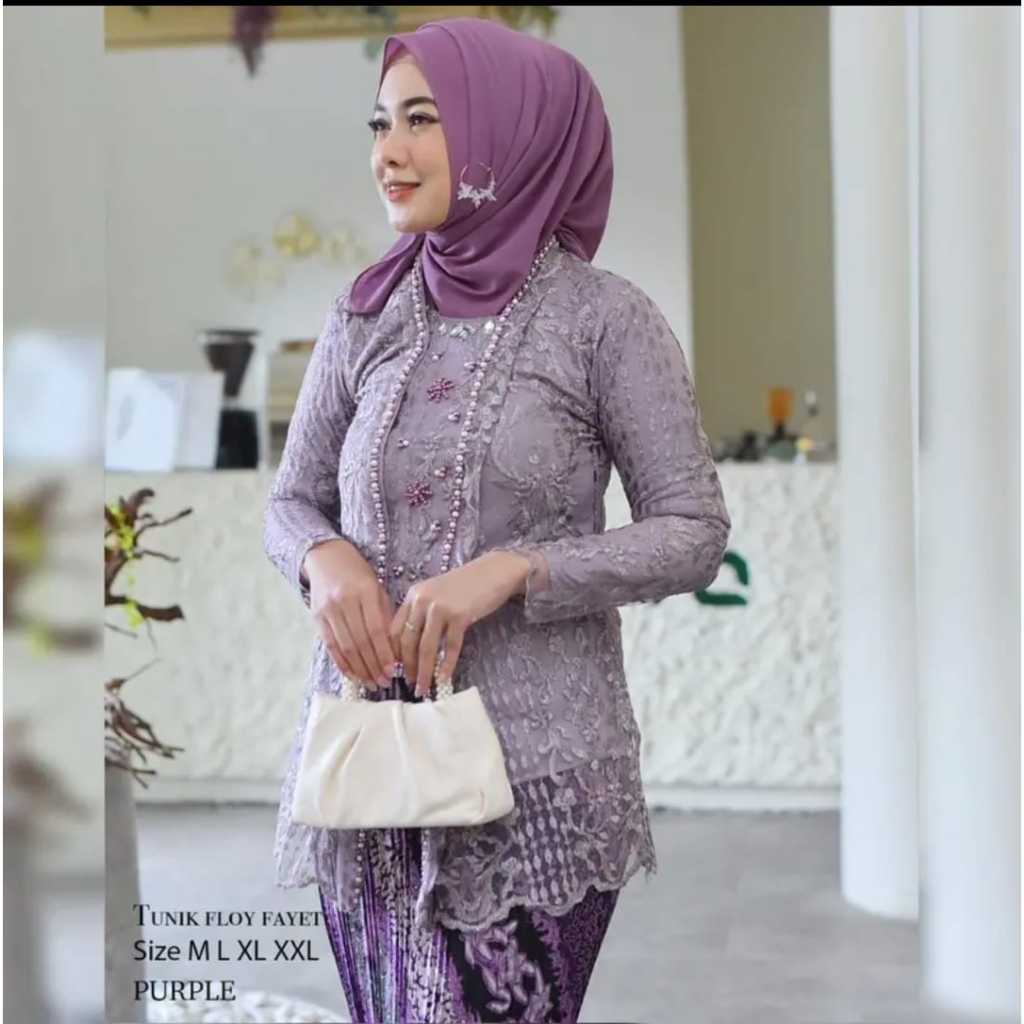 Jual Terbaru!!!Kebaya Inara Set Rok Plisket Terbaru/Kebaya Tunangan ...