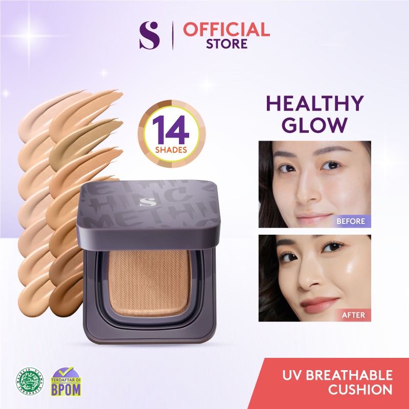 Jual CANTIK - SOMETHINC COPY PASTE & HOOMAN Breathable Cushion Original ...