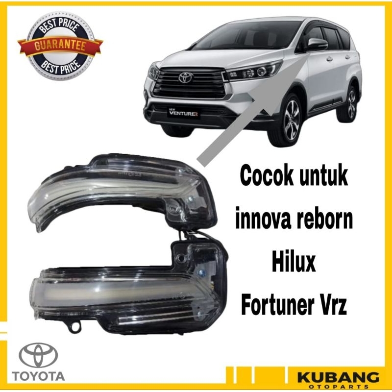 Jual Lampu Sein Spion Innova Reborn Hilux Fortuner Vrz Led Shopee