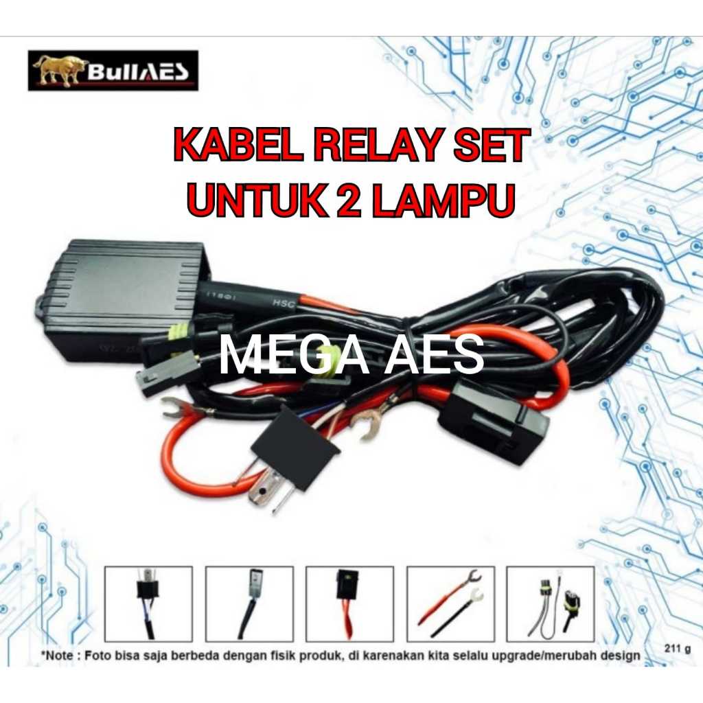 Jual Kabel Relay Set Untuk Lampu Shopee Indonesia