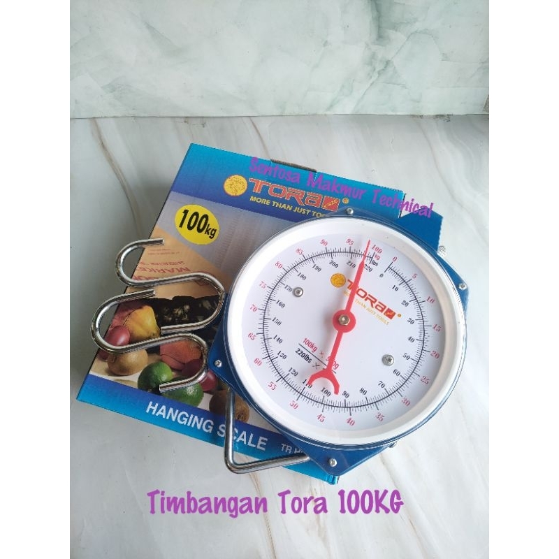 Jual TORA Timbangan Gantung Jarum Hanging Scales Scale Ukur Berat 25 ...