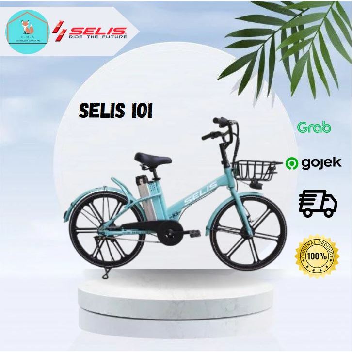 Jual Sepeda Listrik E-Bike Selis IOI Carrier | Shopee Indonesia