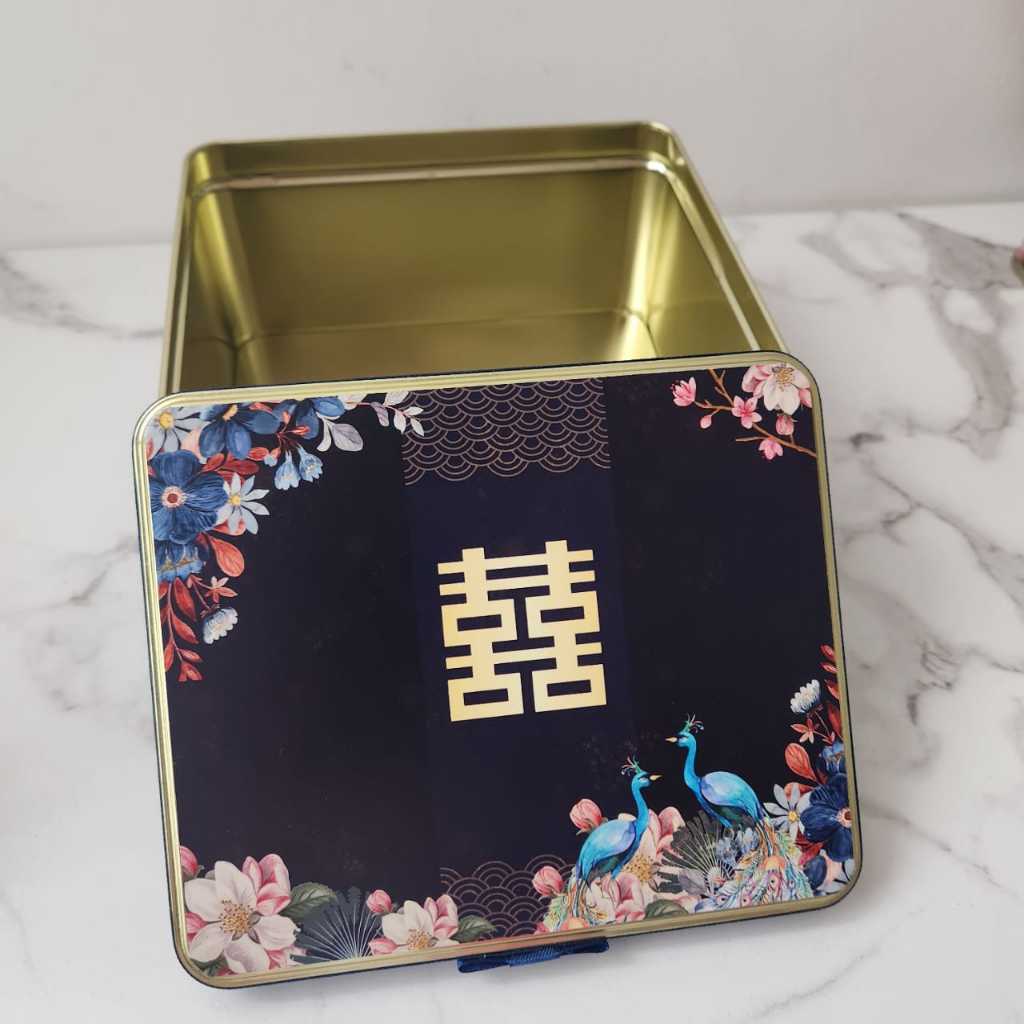 Jual Box Sangjit Hampers Kaleng Kotak Hampers Souvenir Pernikahan ...