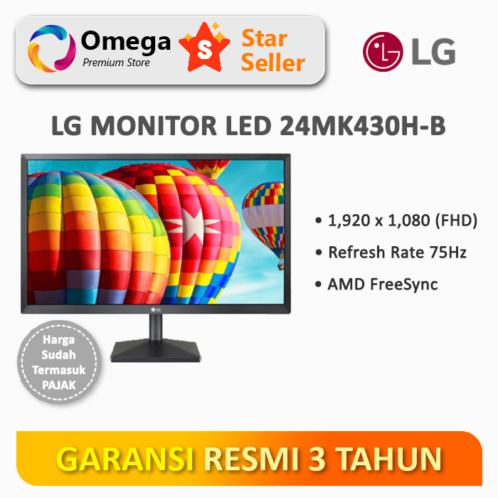 Jual Monitor LG 24MK430H-B 24" IPS LED | Shopee Indonesia