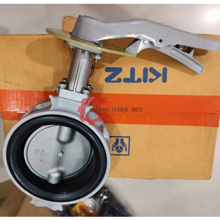Jual KITZ Butterfly Valve Alumunium 4 Inch / Butterfly Valve 4 Inch ...