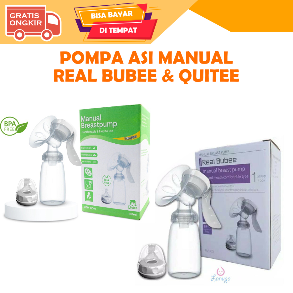 Jual Pompa Asi Manual Real Bubee Original / Pompa Asi Real Bubee BPA