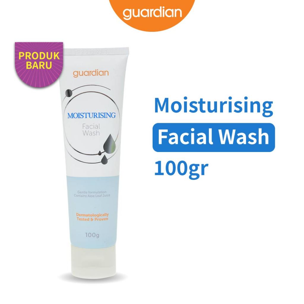 Jual GUARDIAN Moisturising Facial Wash 100g Shopee Indonesia