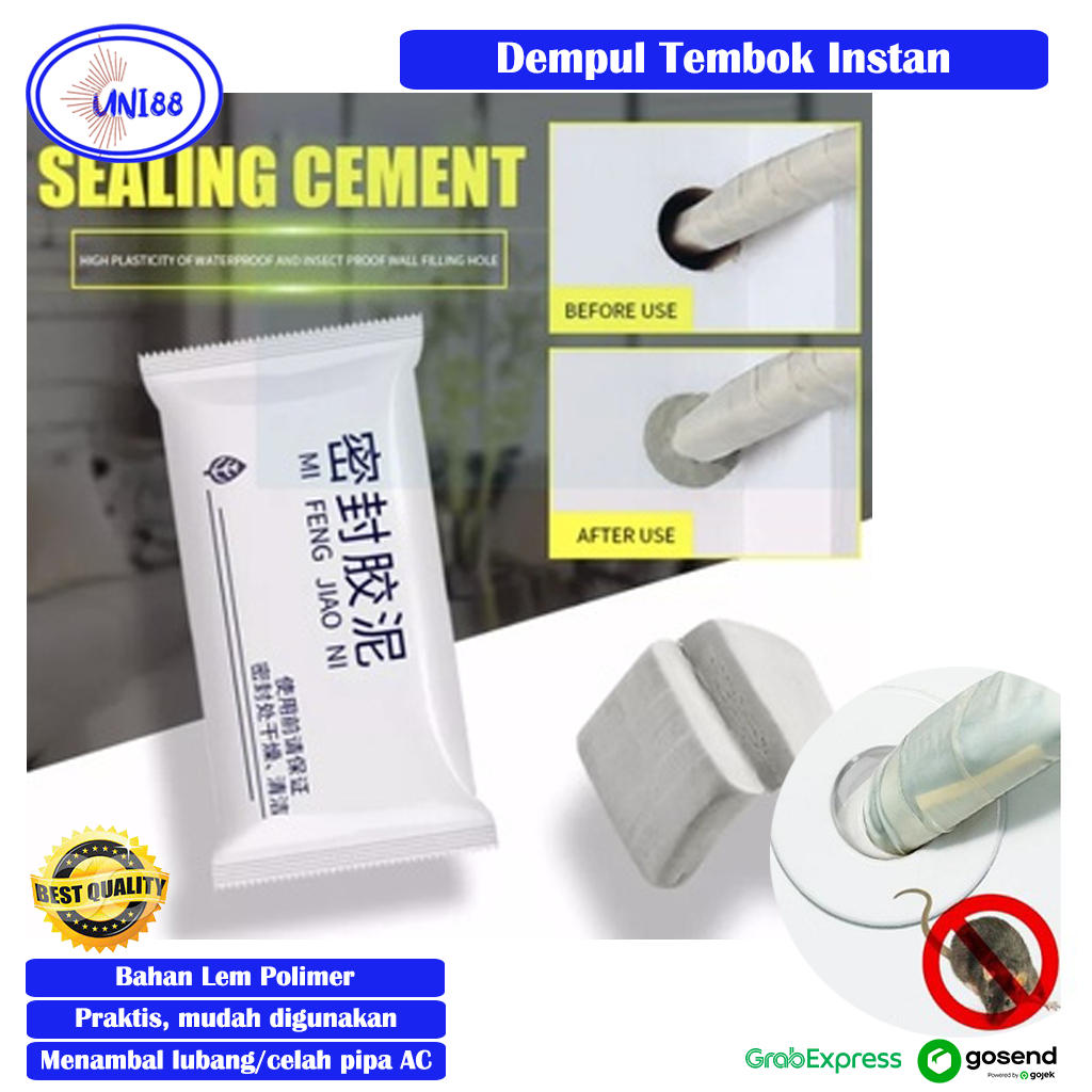 Jual Dempul Tembok Instan Sealent Serbaguna Penambal Dinding Terak