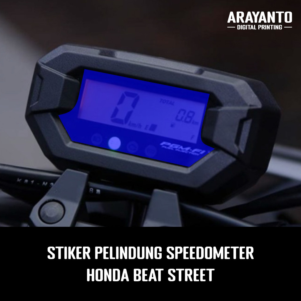 Jual Sticker Pelindung Speedometer Honda Beat Street 2017 2018