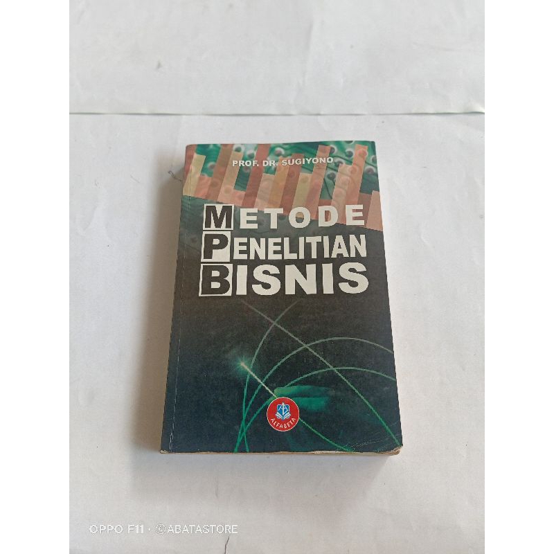 Jual BUKU METODE PENELITIAN BISNIS PROF DR SUGIYONO 2008 | Shopee Indonesia