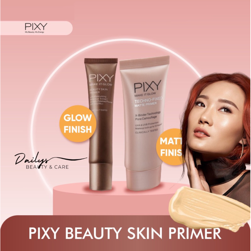 Jual Pixy Make It Glow Beauty Skin Primer | Pixy Primer Base Make up ...