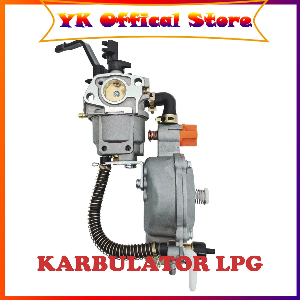 Jual Carbulator Converter Gas LPG Gx160 gx200 Conventer Karbulator Shopee Indonesia
