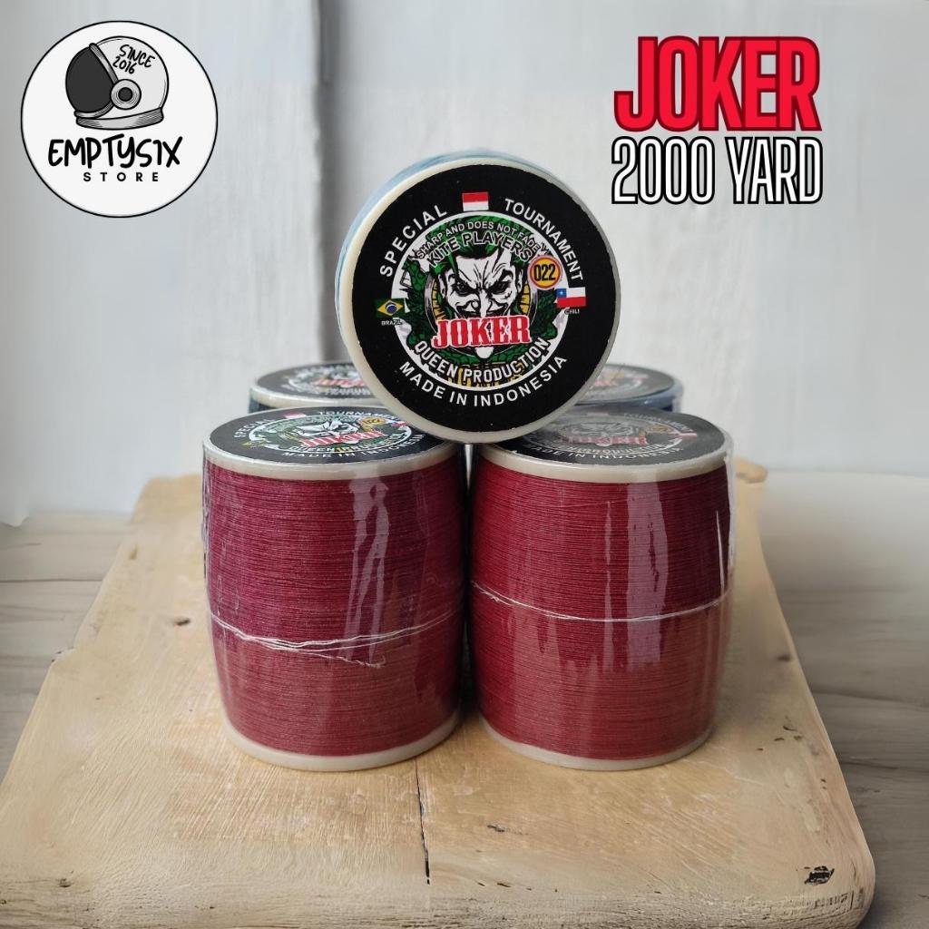 Jual Benang Layangan Gelasan 022 Joker Bonit Double Silicon 2000 Yard Shopee Indonesia 4533