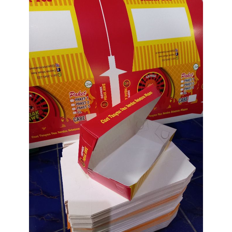 Jual Box Custom (merk sendiri) 18x10,5x5 cm + laminasi | Shopee Indonesia