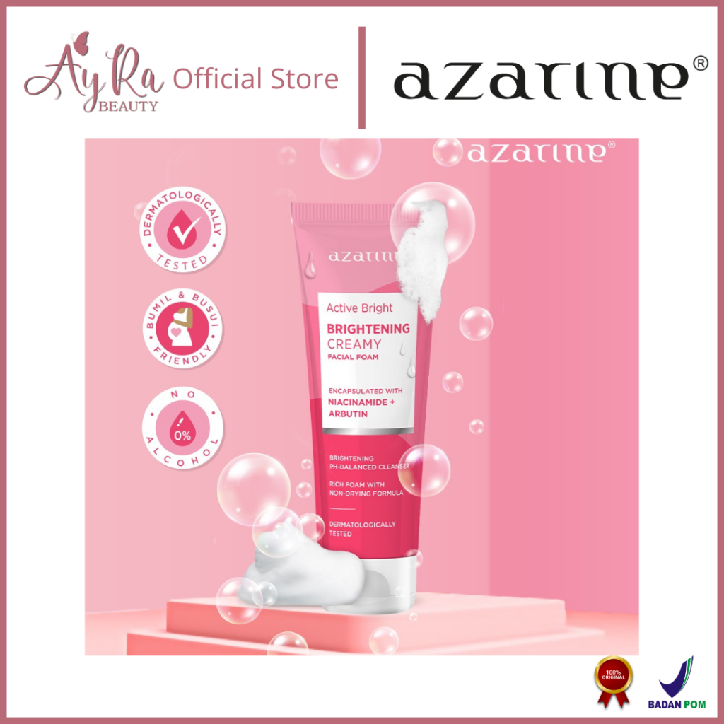 Jual AyRa Beauty - Azarine Active Bright - Brightening Creamy Facial ...