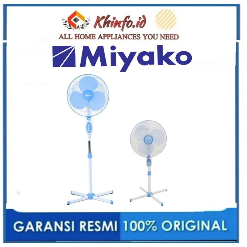 Jual KIPAS ANGIN MIYAKO KIPAS BERDIRI+ MEJA MIYAKO KAS 1618B KAKI