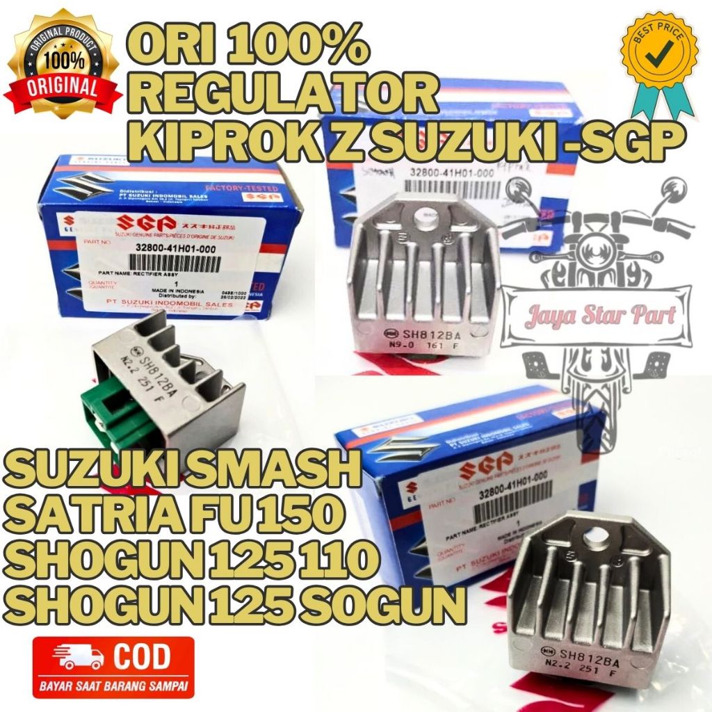 Jual ORIGINAL ASLI KIPROK SUZUKI DAN PRESISI BERGERANSI SMASH SATRIA FU