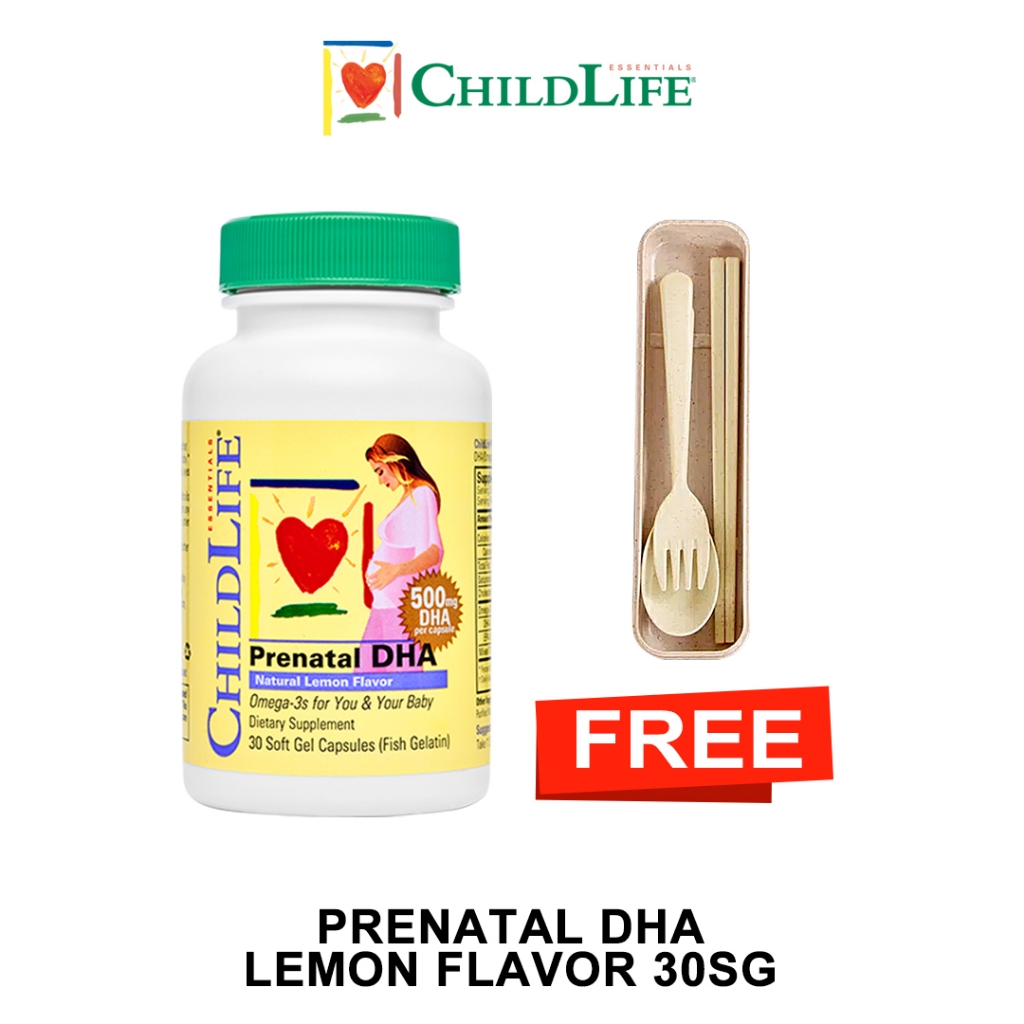 Jual (Promo) Childlife Prenatal DHA 30 Softgels Child Life Omega 3