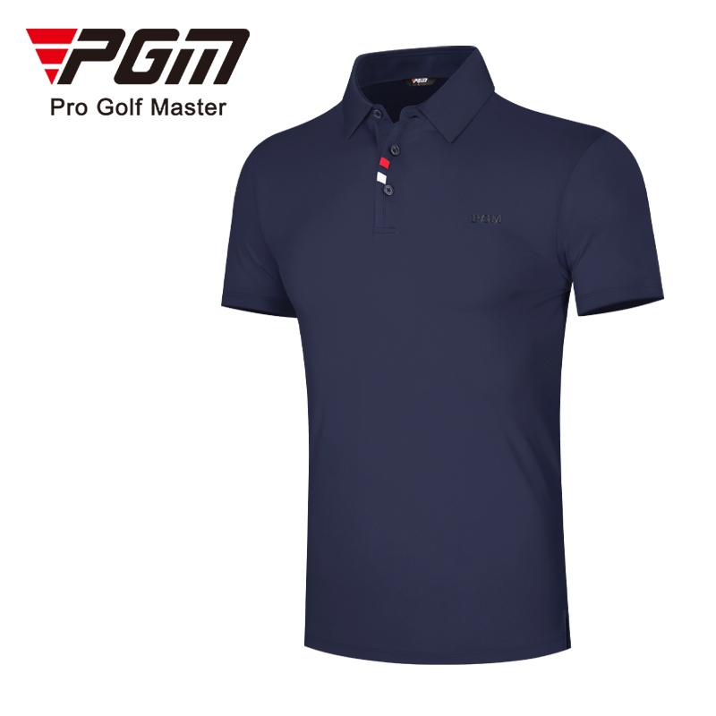 PGM Golf Polo Shirt Men Quick Dry Fit Baju Polo Golf Kerah Pria