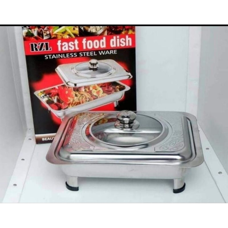 Jual Wadah Prasmanan Kotak Fast Food Dish/ Tempat Saji Prasmanan ...