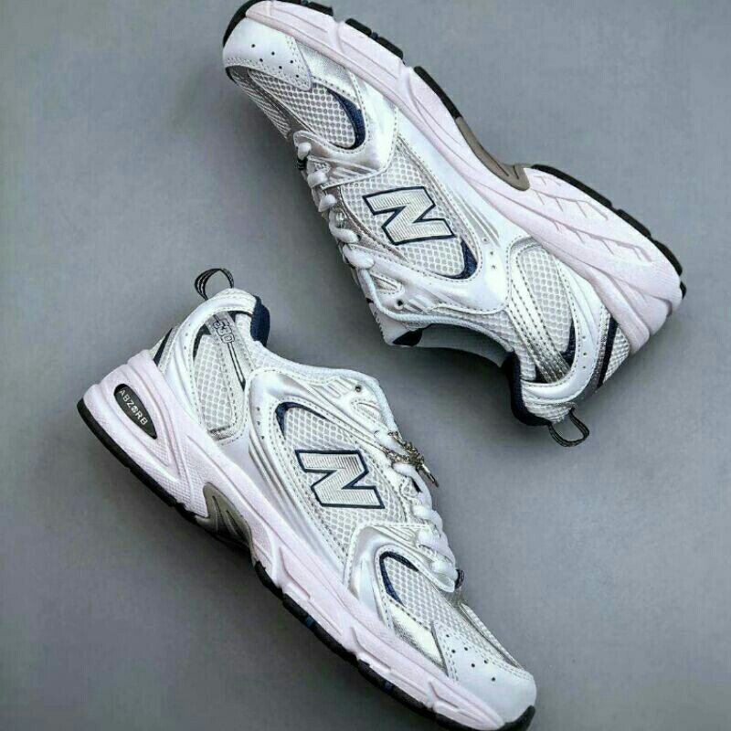 Jual New Balance 530 MR530SG White Natural Indigo - 100% ORIGINAL BNIB ...