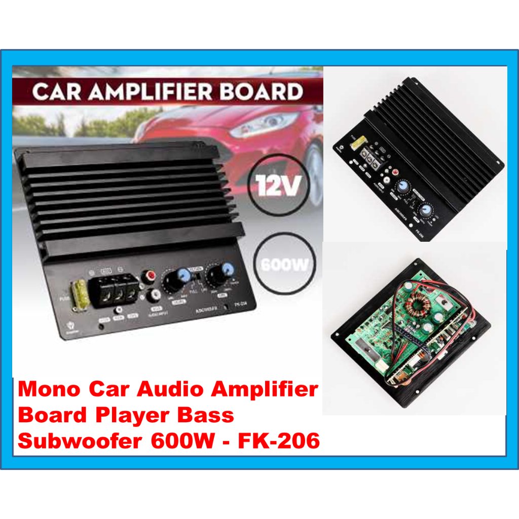 Jual Amplifier Board Mono Car Audio Amplifier Board Player Bass