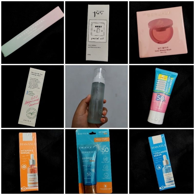 Jual JUAL MURAH 10rban CONCEALER MOP, FACE OIL DAN FACE MIST SKINGAME