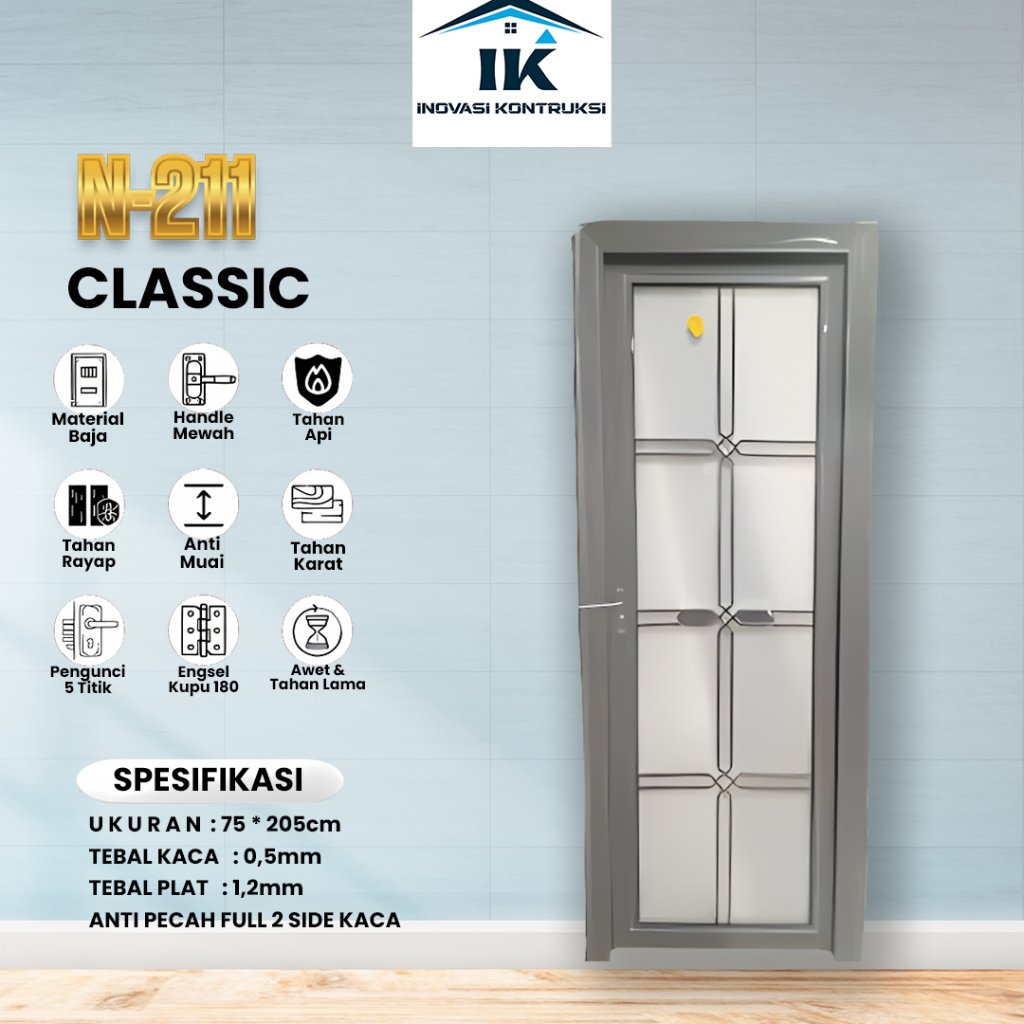 Jual Inovasi Kontruksi Classic N Set Pintu Kamar Mandi Pintu