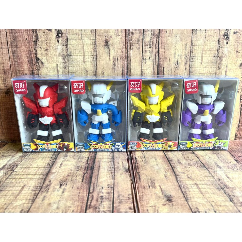 Jual 1 Pcs Penghapus Qihao Sensory Robot 8435 Fancy Eraser Robot