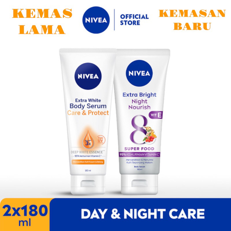 Jual Nivea Body Care Extra White Instant Glow Anti Age Night Nourish