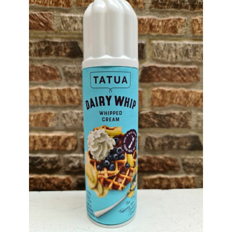 Jual Tatua Whipped Cream Aerosol 250ml Shopee Indonesia
