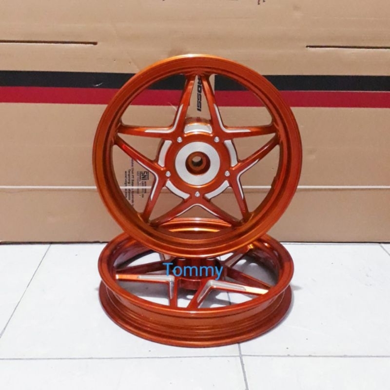 Jual Velg Vrossi Bintang Vario 110 125 150 160 Pcx CBU Scoopy Beat Spacy Genio Pelek Rossi Orbit