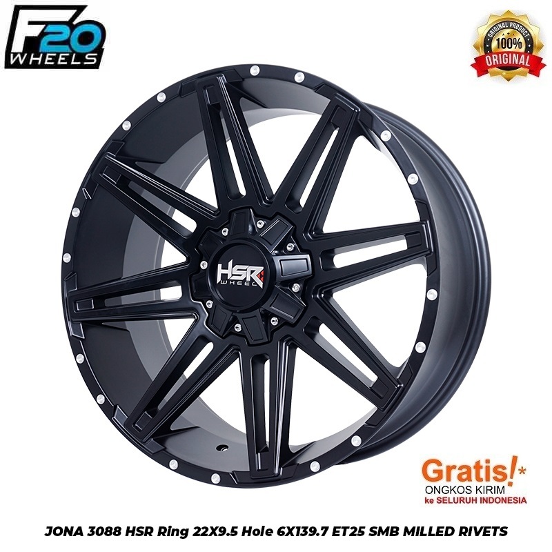 Jual Velg Hsr Model Jona R22 Untul Mobil Pajero Fortuner Land Cruiser