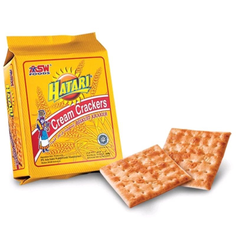 Jual BISKUIT HATARI CREAM CRACKERS Shopee Indonesia