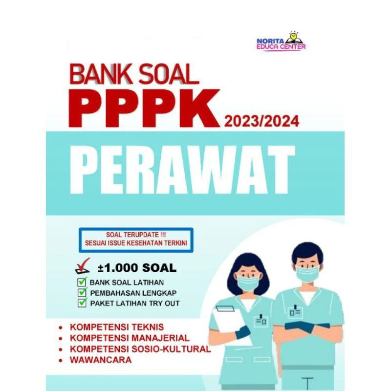 Jual Buku Bank Soal PPPK Perawat 2023/2024 Terbaru | Shopee Indonesia