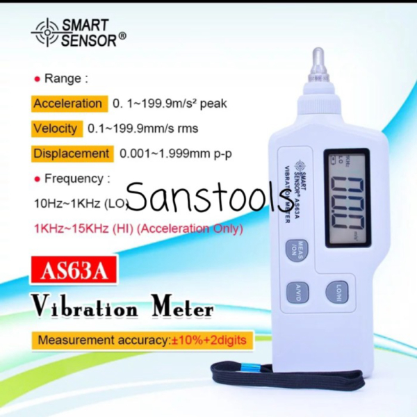 Jual Smart Sensor AS63A Vibration meter AS63A vibrasi tester getaran