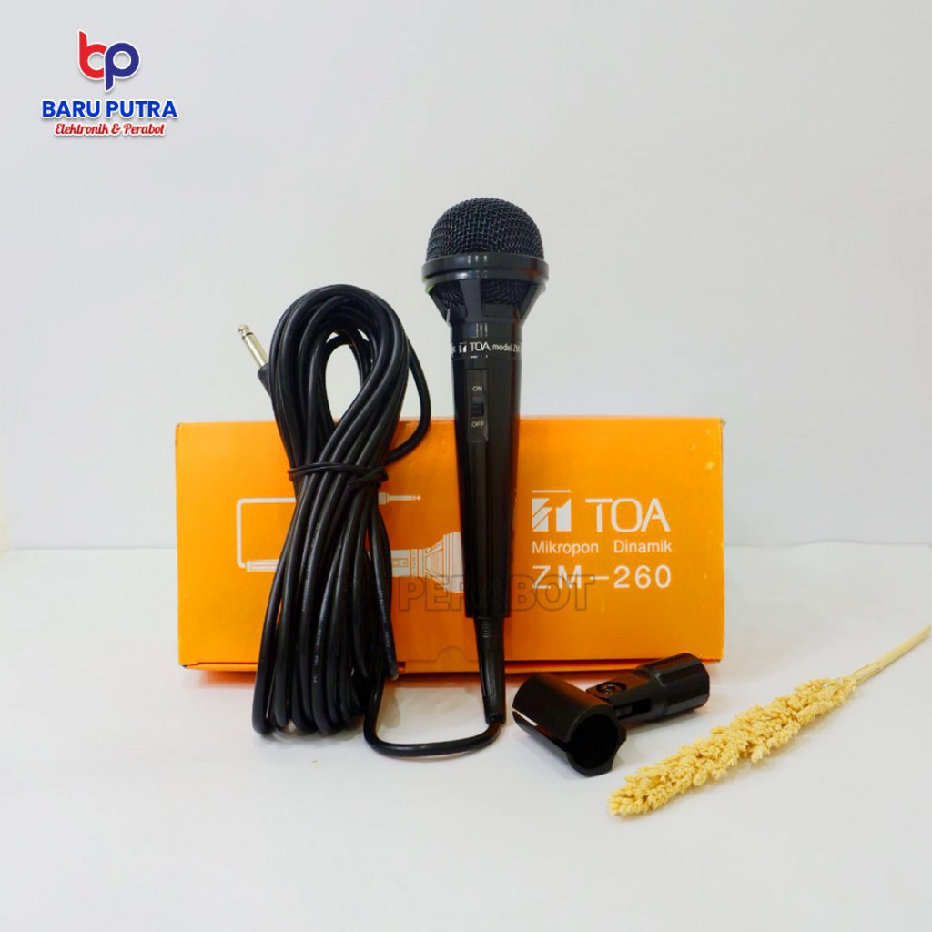 Jual TOA ZM260 Dynamic Microphone Shopee Indonesia