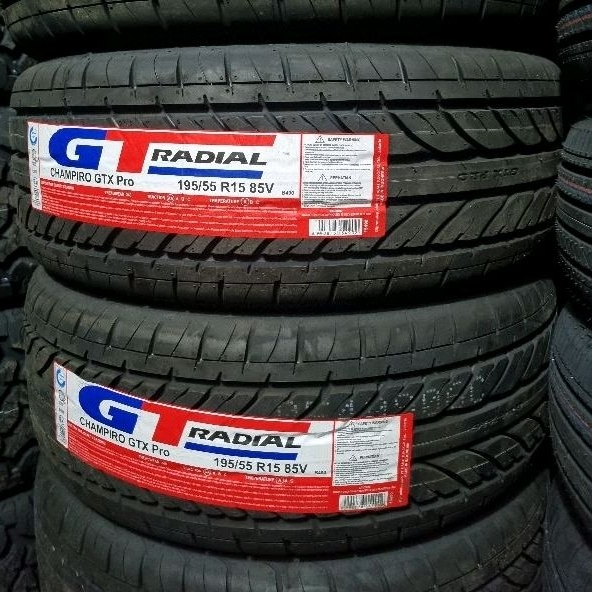 Promo GT Radial Champiro GTX PRO 195/55 R15 Ban Mobil [Gratis Pengiriman]  Diskon 19% di Seller Sparta Ban Official Store - Sparta Ban - Kota Jakarta  Barat