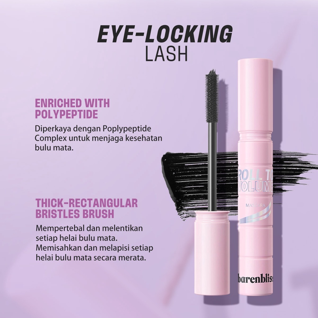 Jual BNB Barenbliss Korean Roll To Volume Mascara 「Long Lasting ...