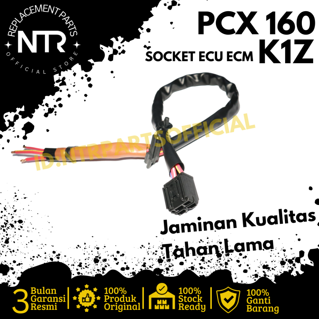 Jual Socket Kabel Soket Cable Ecu Ecm Pcx Vario Adv K Z K S Shopee Indonesia