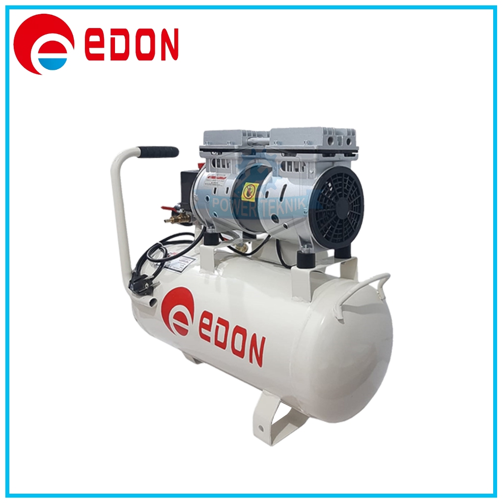 Jual Air Compressor Silent 3/4 HP 25 Liter EDON ED550-25L Kompresor ...