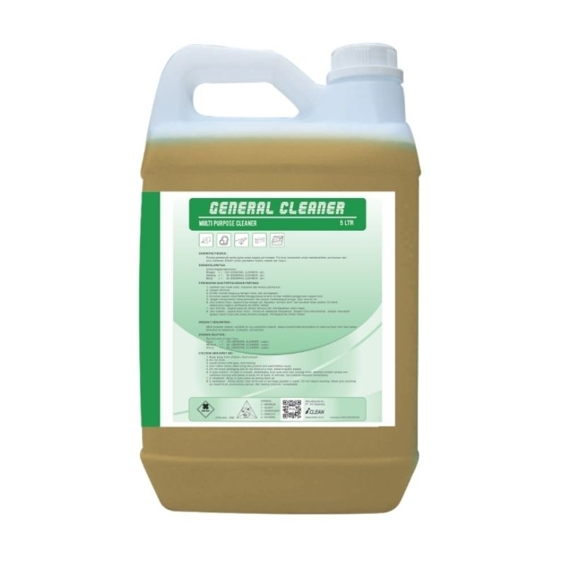 Jual GENERAL CLEANER 5L iClean (Deterjen serba guna pembersih peralatan ...
