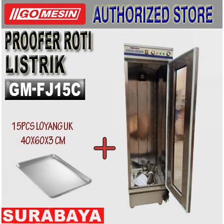 Jual PROOFER ROTI GOMESIN GM FJ15C MESIN PENGEMBANG ROTI 15 TRAY LOYANG ...